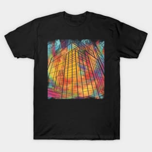 Anime buildings T-Shirt